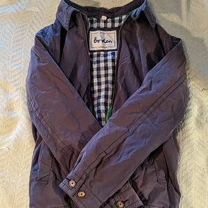 Boden Medium Blue Cotton Jacket